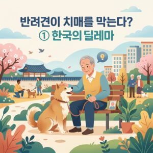 ai thumbnail illustration 반려견이 치매를 막는다 ① 한국의딜레마 1787464465