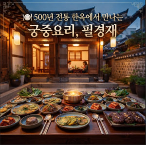 500년 전통 한옥에서 만나는 궁중요리, 필경재 1 20260901 201333