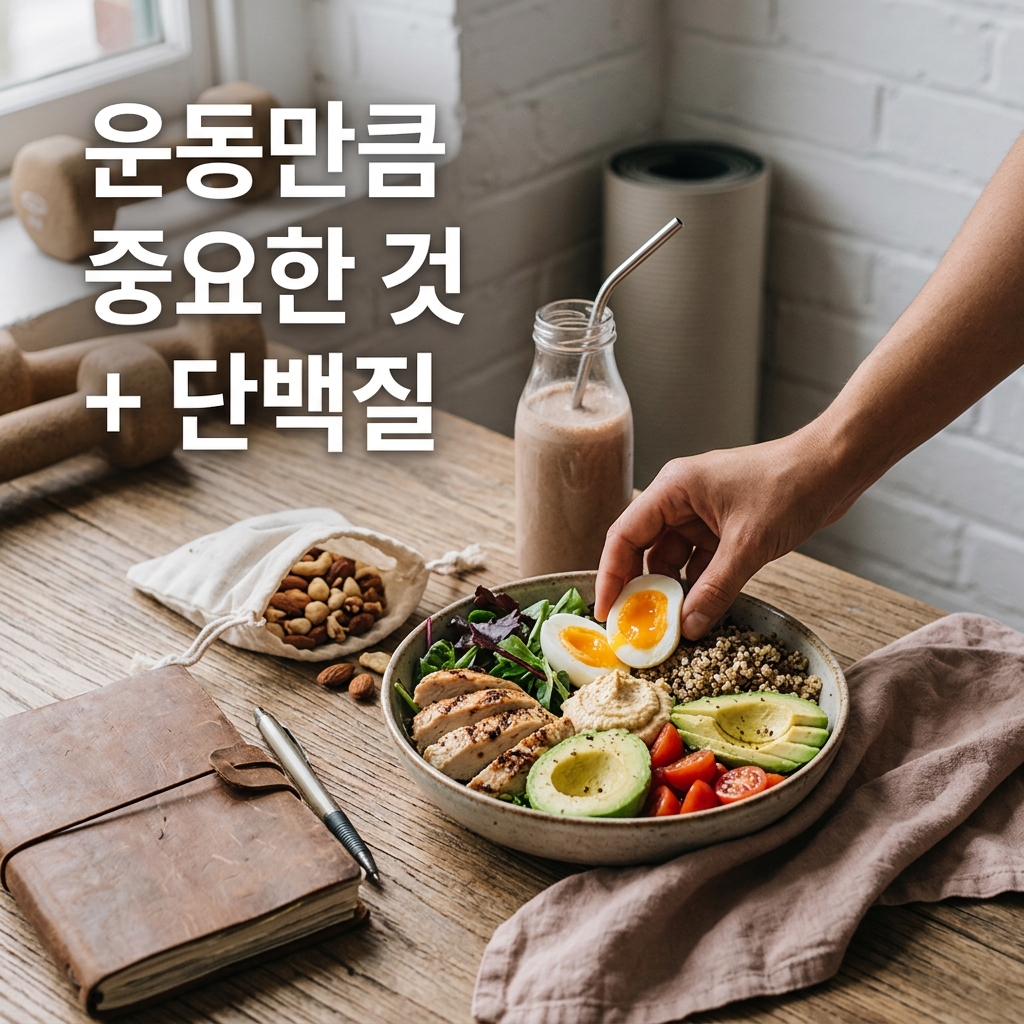 근감소증 예방을 위한 자가진단, 의자에서 5번 일어서는 데 12초 넘게 걸리면 위험 신호입니다 5 ai thumbnail photography 운동만큼 중요한 것 단백질 1788401372